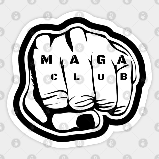 MAGA Club - Make America Great Again Club Sticker by TheRiseCouture